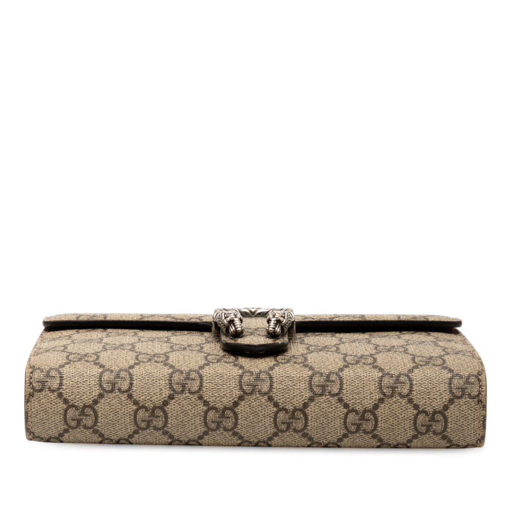 Pre-Loved Gucci GG Supreme Dionysus Wallet on Chain - Picture 3 of 7